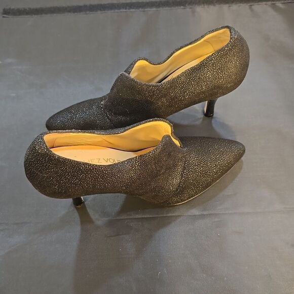 BRAND NEW MACHEZ VOUS POINTED TOE HIGH HEEL STILETTOS BOOTIE - Picture 7 of 14